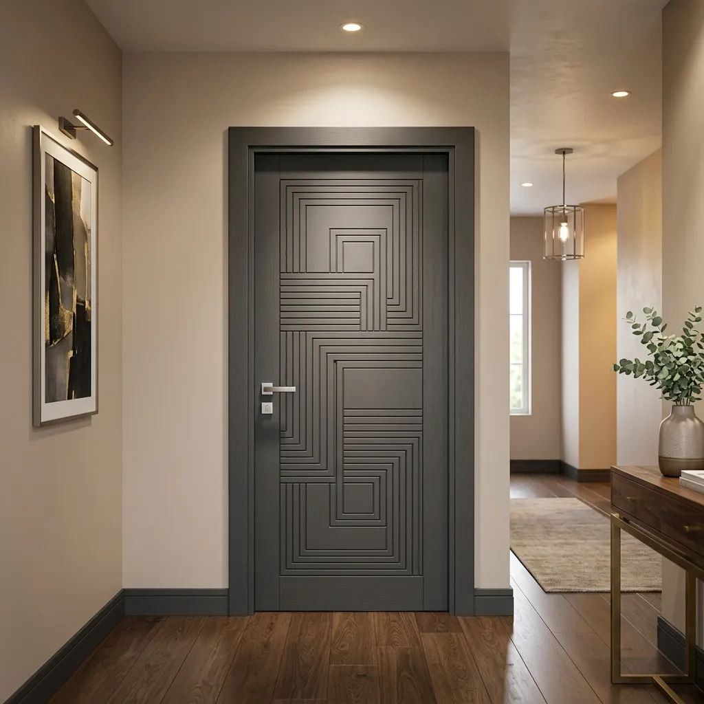 CNC Routed Door