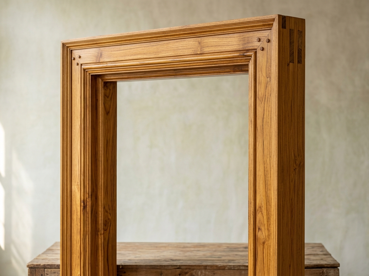 Sagwan Double Rebate Wooden Frame