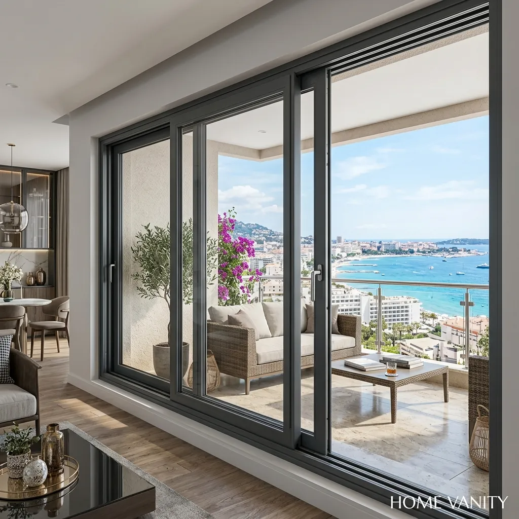 UPVC 3 Track Sliding Window